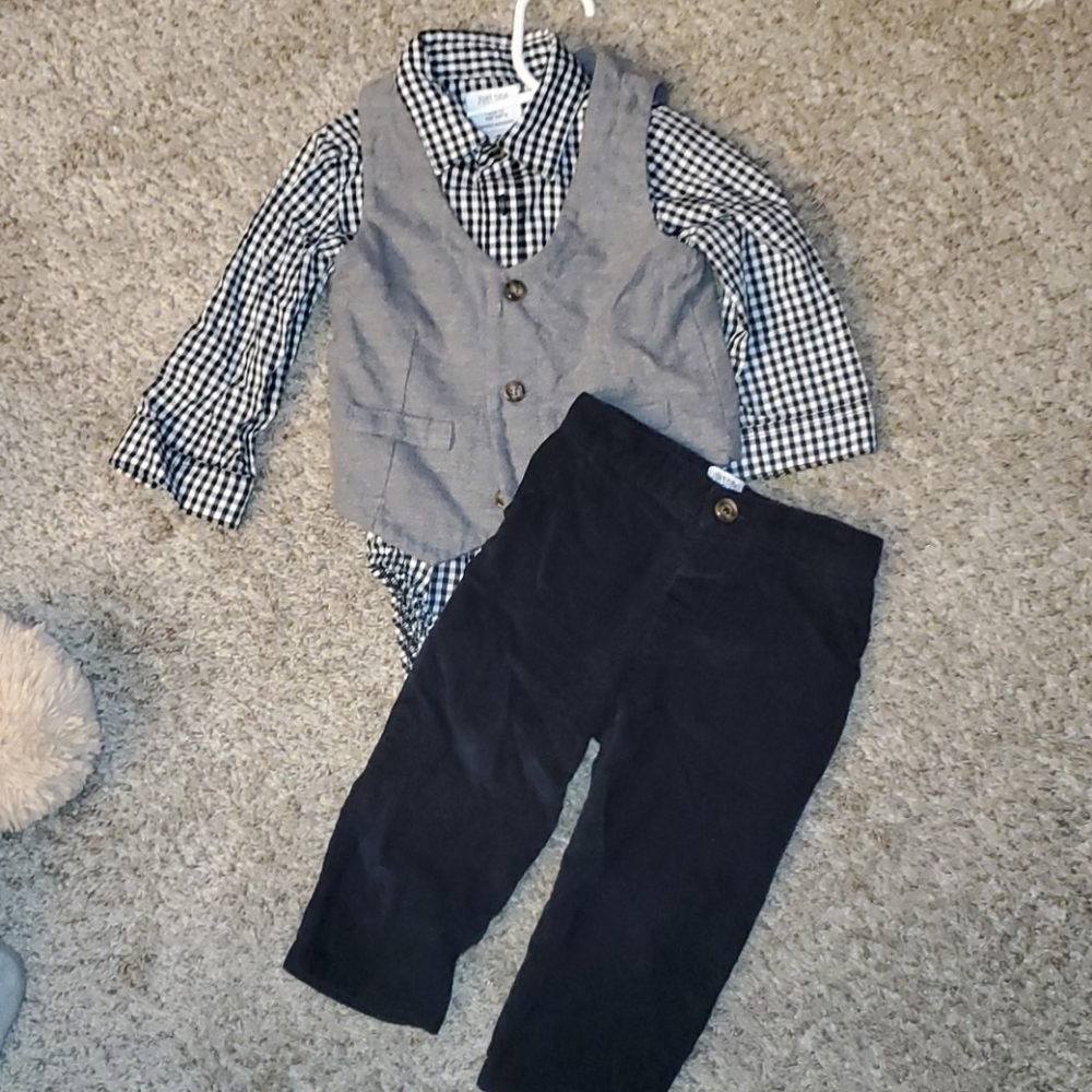 Carters boys dress outfit